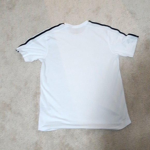 Adidas - Essentials 3 Stripe T Shirt (Dry Fit) - Picture 2 of 4